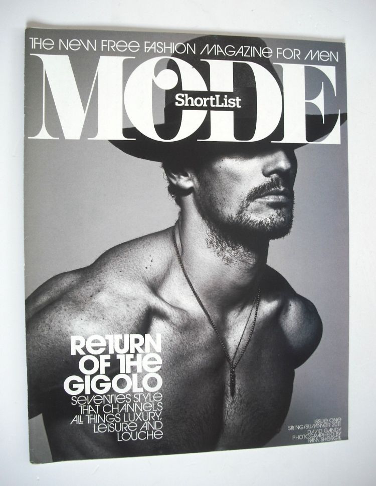 ShortList Mode magazine - David Gandy cover (Spring/Summer 2011 - Issue 1)