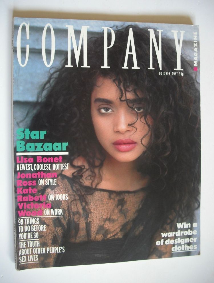 Company magazine - October 1987 - Lisa Bonet cover