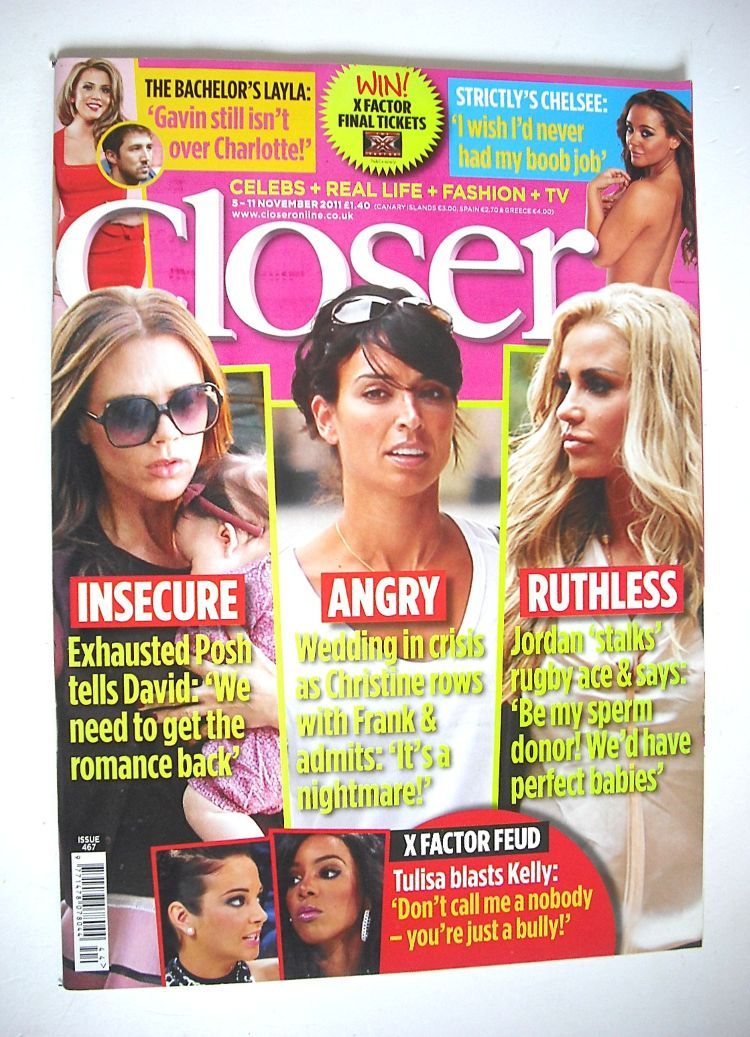 Closer magazine (5-11 November 2011)
