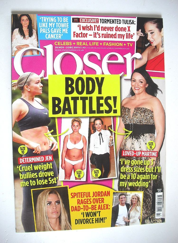 Closer magazine (26 November - 2 December 2011)