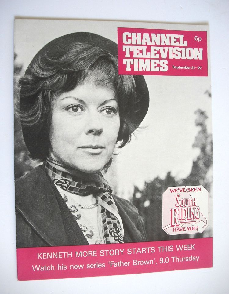 CTV Times magazine - 21-27 September 1974 - Dorothy Tutin cover