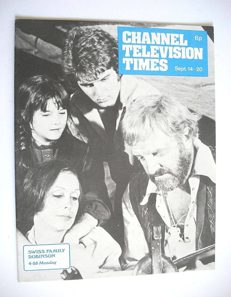 CTV Times magazine - 14-20 September 1974 - Swiss Family Robinson cover