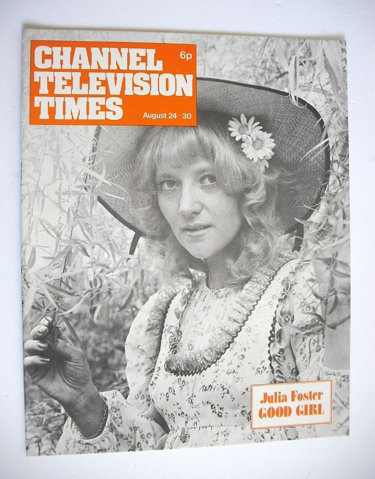 CTV Times magazine - 24-30 August 1974 - Julia Foster cover
