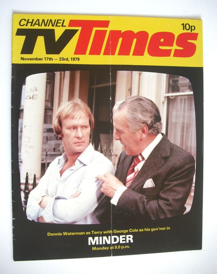 CTV Times magazine - 17-23 November 1979 - Dennis Waterman and George Cole cover