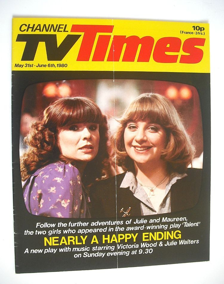 CTV Times magazine - 31 May - 6 June 1980 - Julie Walters and Victoria Wood cover