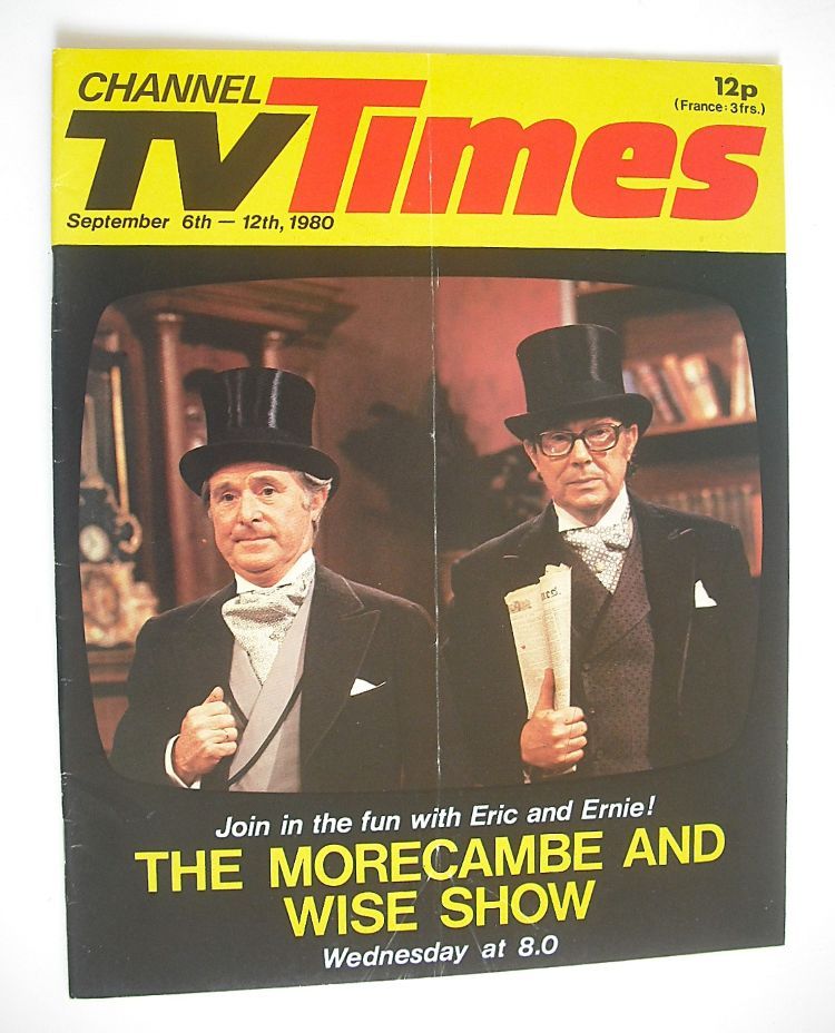 CTV Times magazine - 6-12 September 1980 - The Morecambe & Wise Show cover