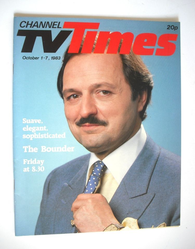 CTV Times magazine - 1-7 October 1983 - Peter Bowles cover