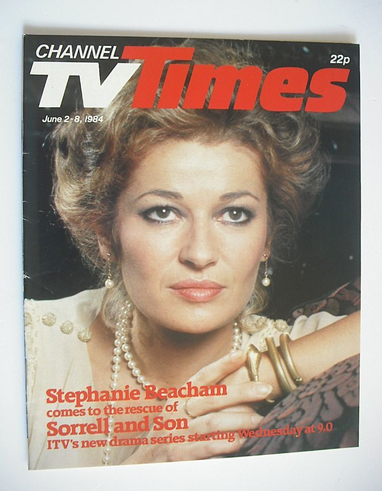 CTV Times magazine - 2-8 June 1984 - Stephanie Beacham cover