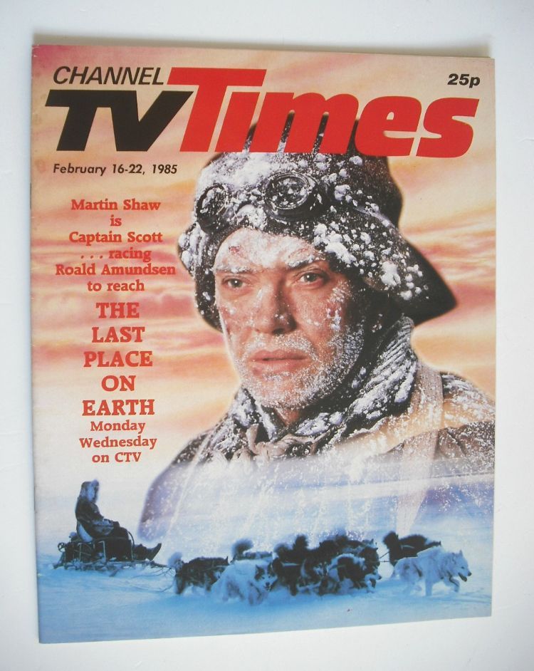 CTV Times magazine - 16-22 February 1985 - Martin Shaw cover