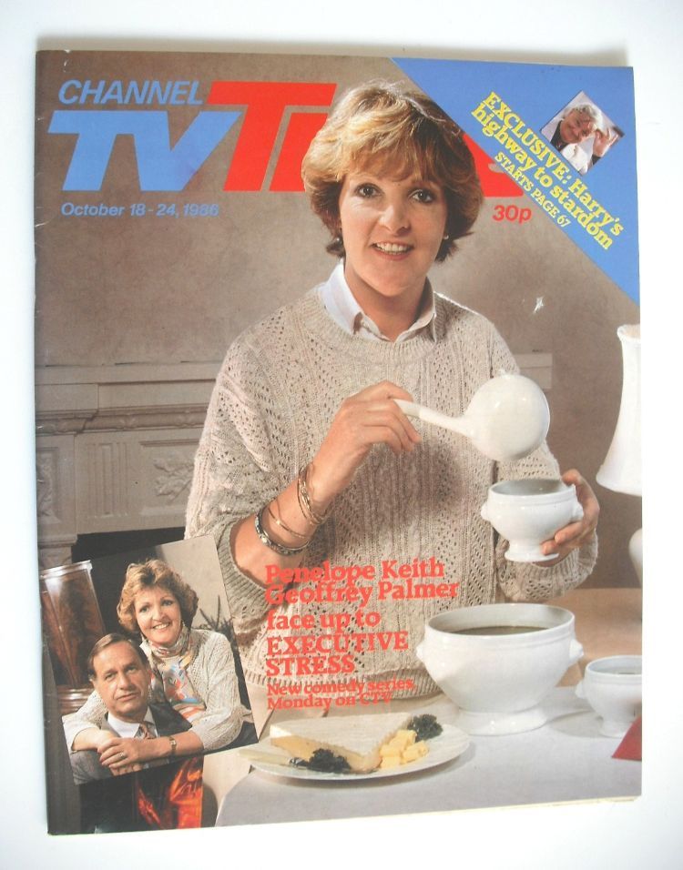 CTV Times magazine - 18-24 October 1986 - Penelope Keith cover