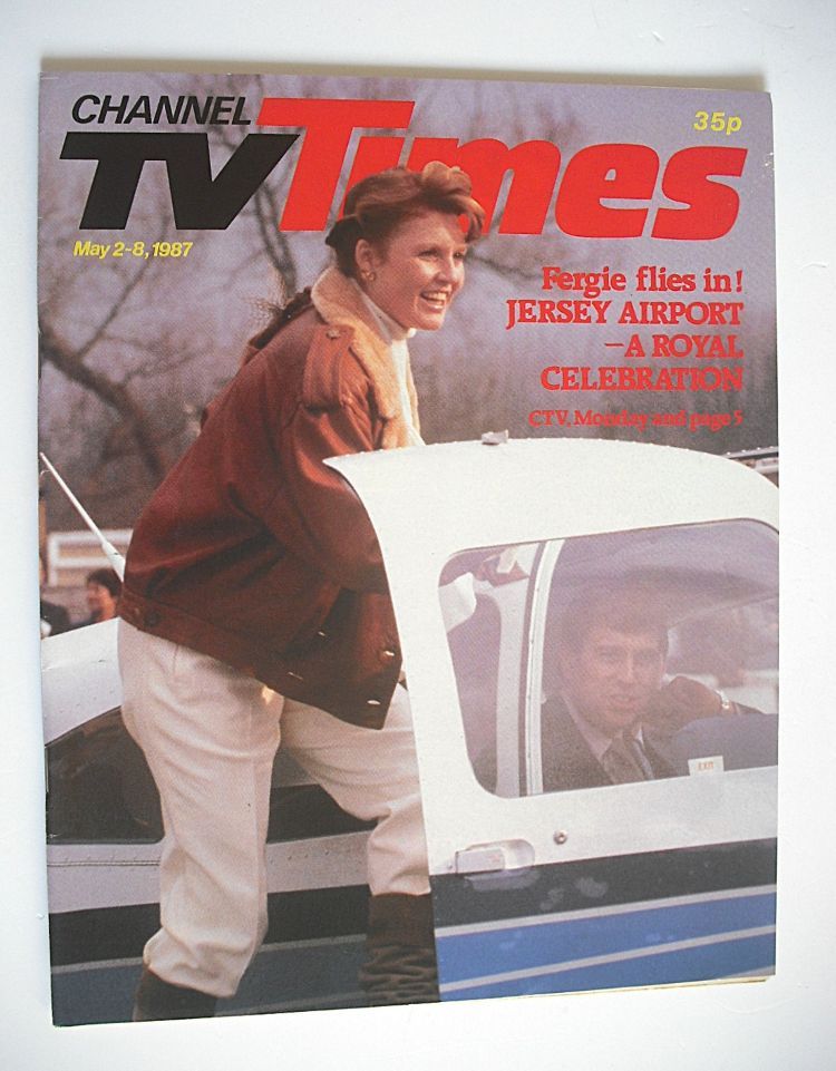 CTV Times magazine - 2-8 May 1987 - Prince Andrew and Sarah Ferguson cover