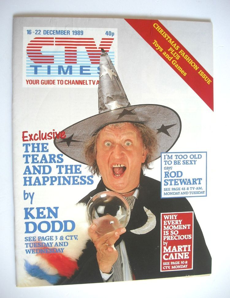 CTV Times magazine - 16-22 December 1989 - Ken Dodd cover