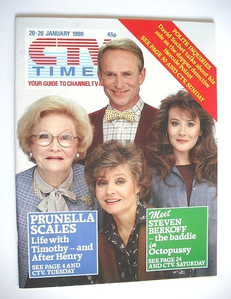 CTV Times magazine - 20-26 January 1990 - After Henry cover