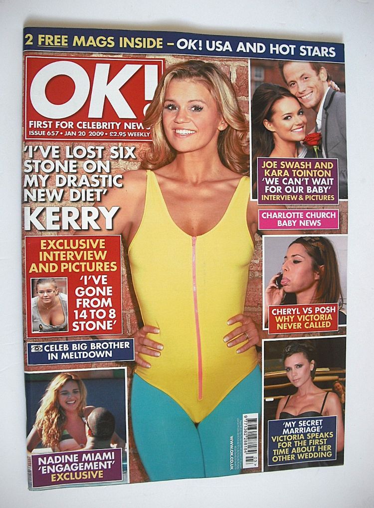 OK! magazine - Kerry Katona cover (20 January 2009 - Issue 657)