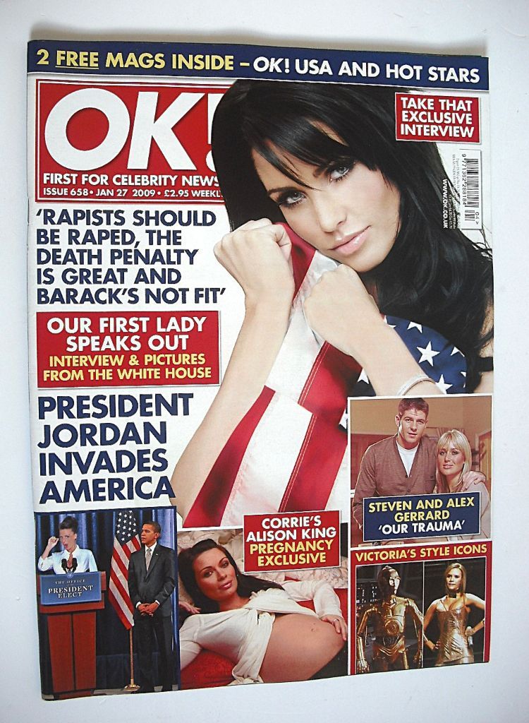OK! magazine - Jordan cover (27 January 2009 - Issue 658)