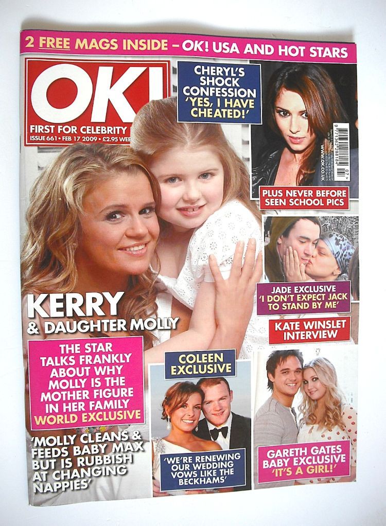 OK! magazine - Kerry Katona cover (17 February 2009 - Issue 661)