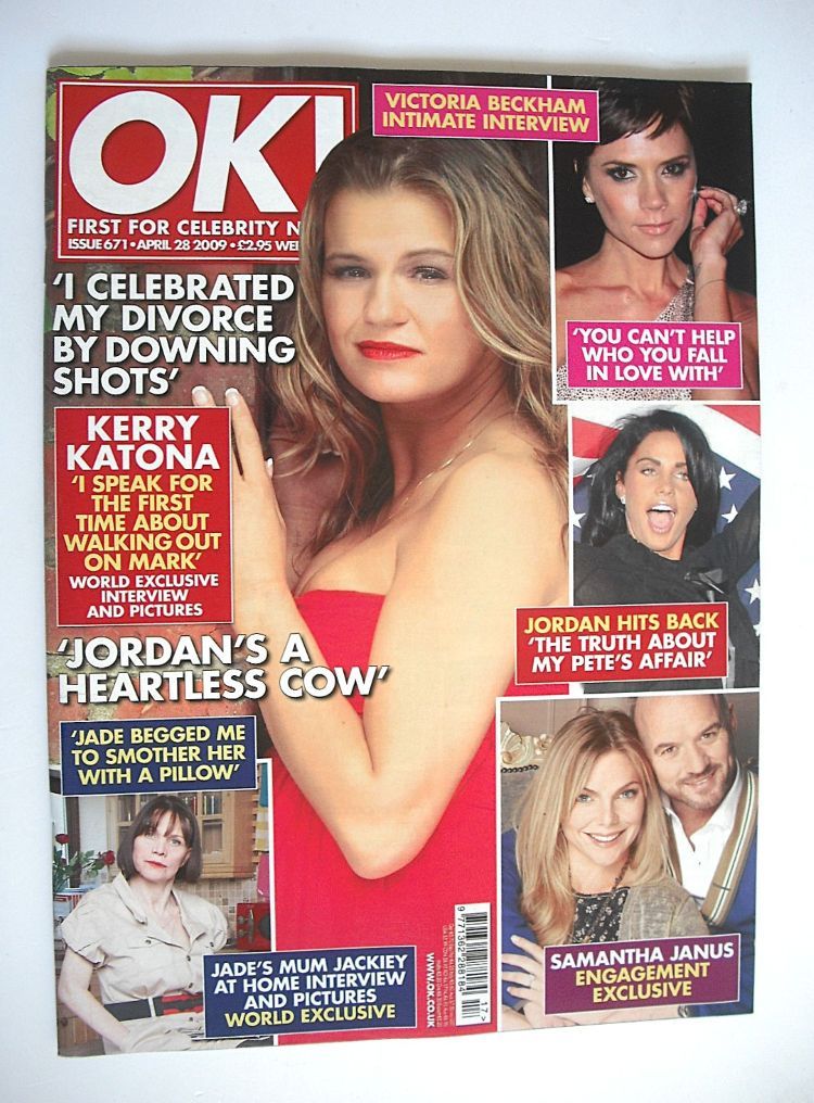 OK! magazine - Kerry Katona cover (28 April 2009 - Issue 671)