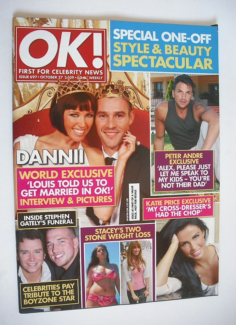 OK! magazine - Danni Minogue cover (27 October 2009 - Issue 697)