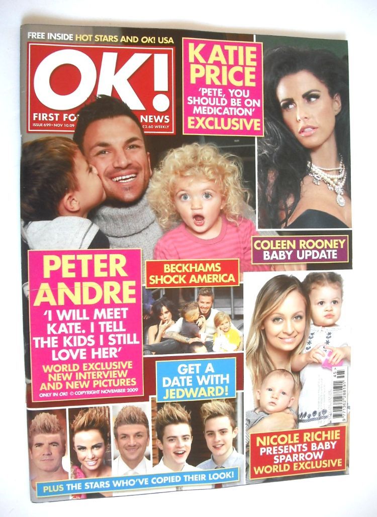 OK! magazine - Peter Andre cover (10 November 2009 - Issue 699)