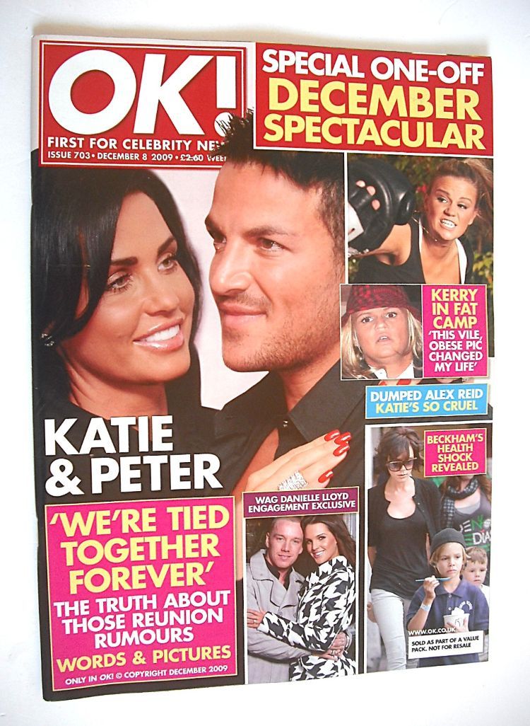 OK! magazine - Jordan and Peter Andre cover (8 December 2009 - Issue 703)