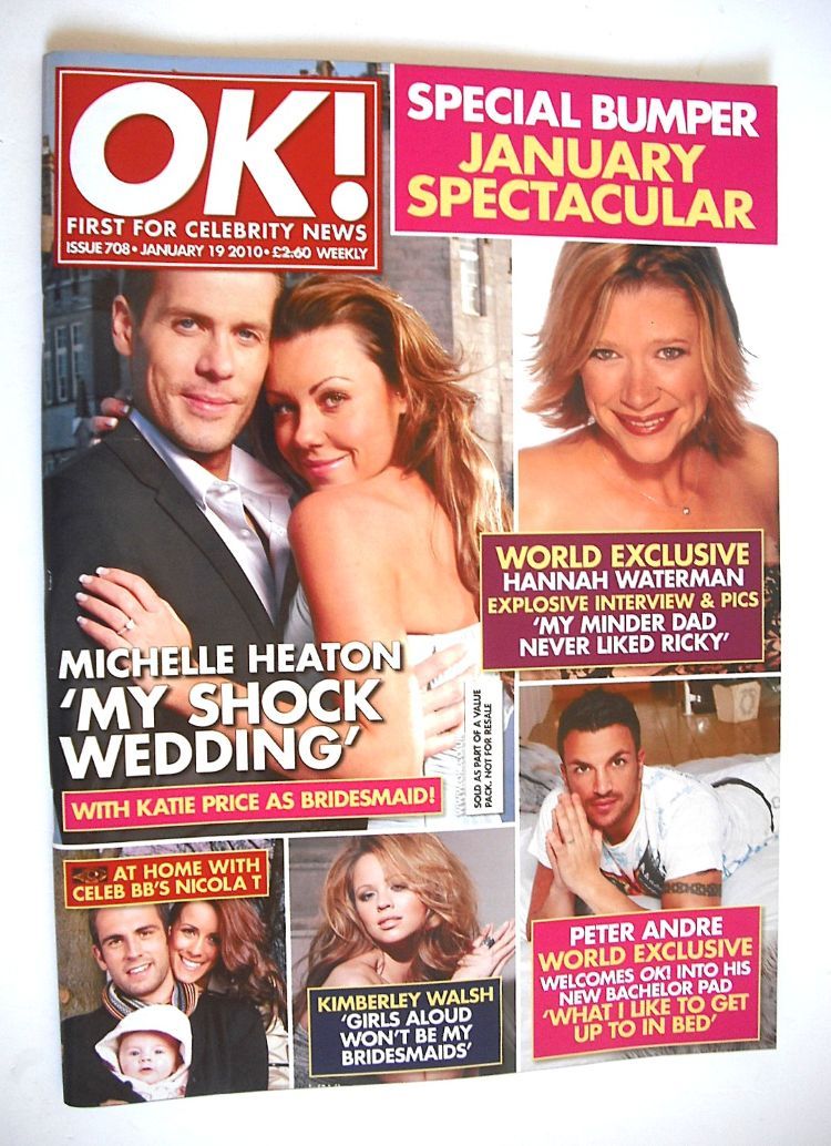 OK! magazine - Michelle Heaton cover (19 January 2010 - Issue 708)