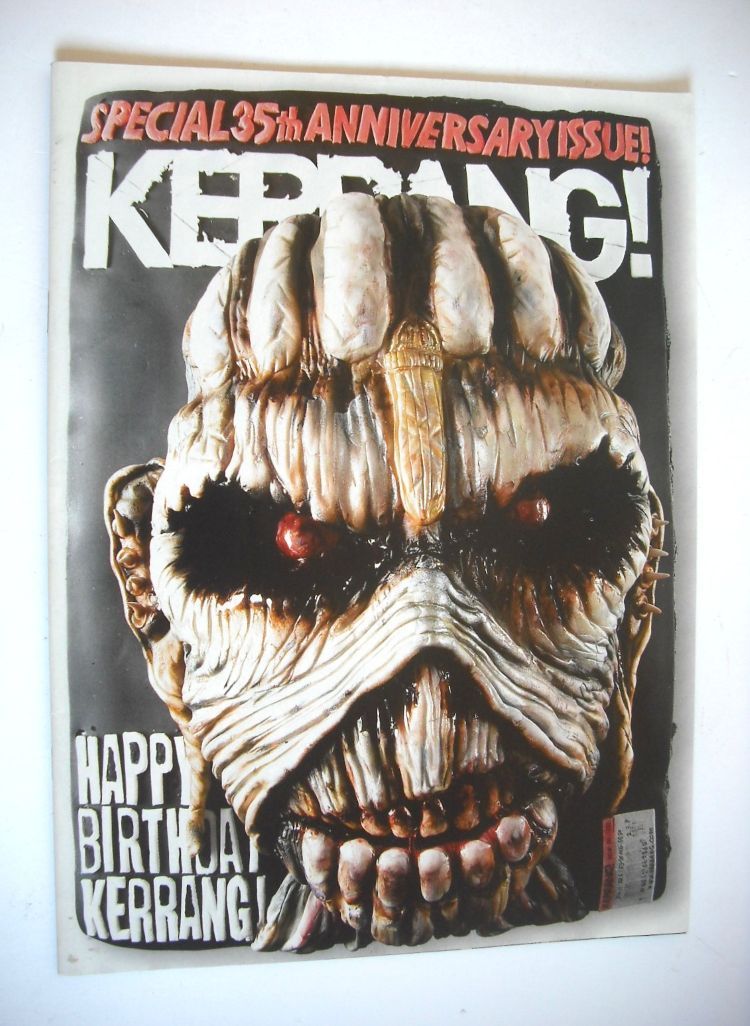 Kerrang magazine - Iron Maiden cover (11 June 2016 - Issue 1623)