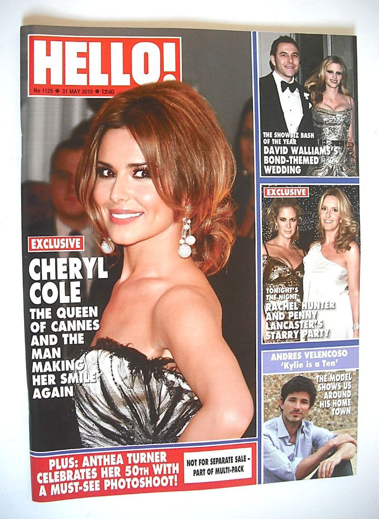 Hello! magazine - Cheryl Cole cover (31 May 2010 - Issue 1125)
