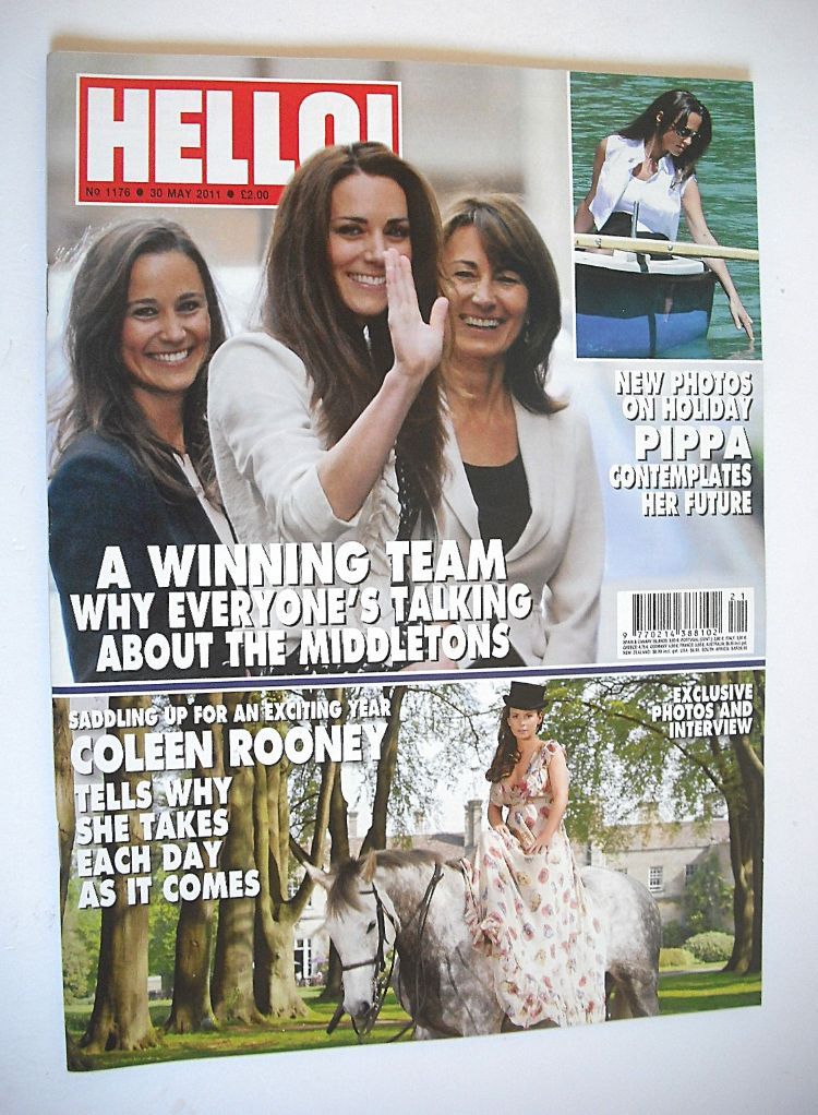 Hello! magazine - The Middletons cover (30 May 2011 - Issue 1176)