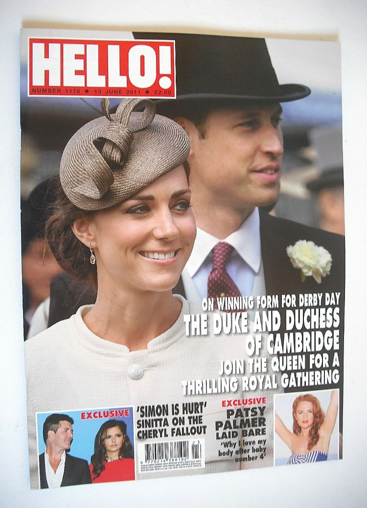 Hello! magazine - Prince William and Kate Middleton cover (13 June 2011 - Issue 1178)