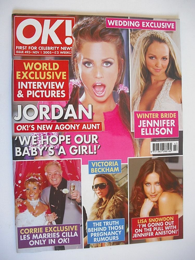 OK! magazine - Jordan cover (1 November 2005 - Issue 493)