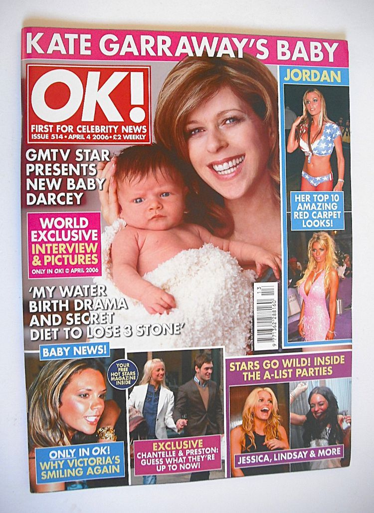 OK! magazine - Kate Garraway and Darcey cover (4 April 2006 - Issue 514)