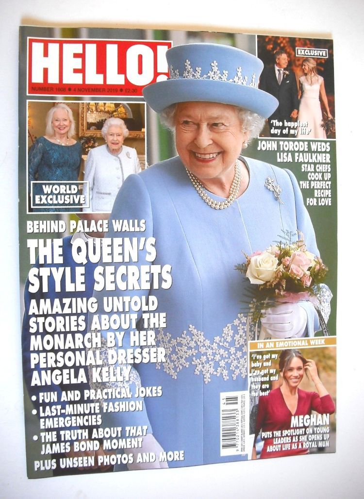 Hello! magazine - The Queen cover (4 November 2019 - Issue 1608)
