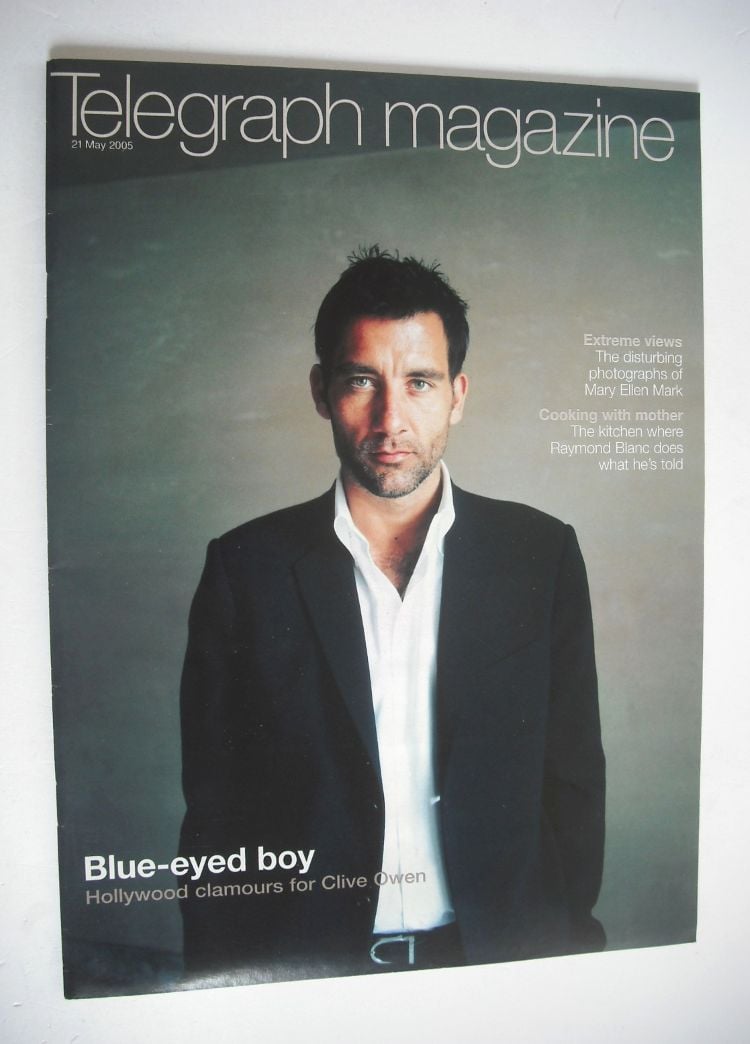 Telegraph magazine - Clive Owen cover (21 May 2005)