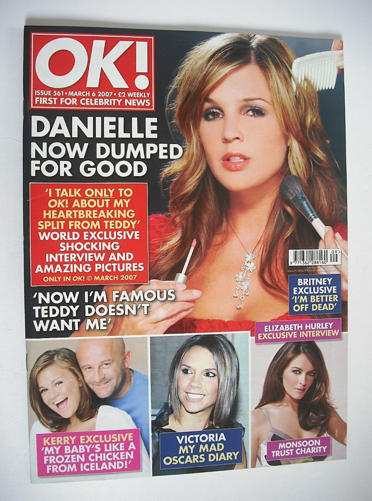 OK! magazine - Danielle Lloyd cover (6 March 2007 - Issue 561)