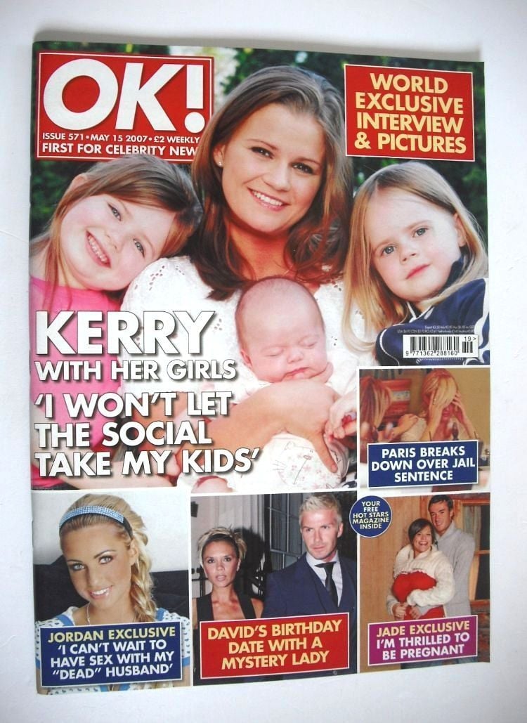 OK! magazine - Kerry Katona cover (15 May 2007 - Issue 571)