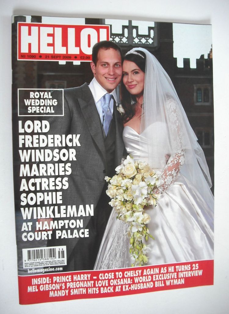 <!--2009-09-21-->Hello! magazine - Lord Frederick Windsor and Sophie Winkle