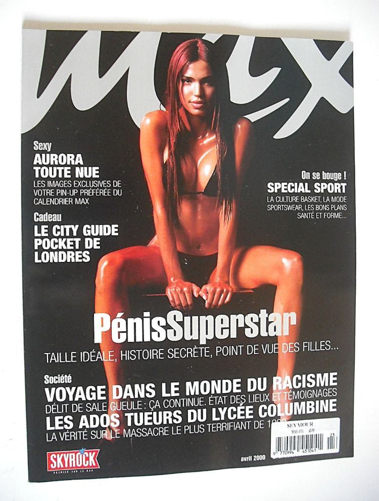 Max magazine - Aurora Robles cover (April 2000 - French Edition)