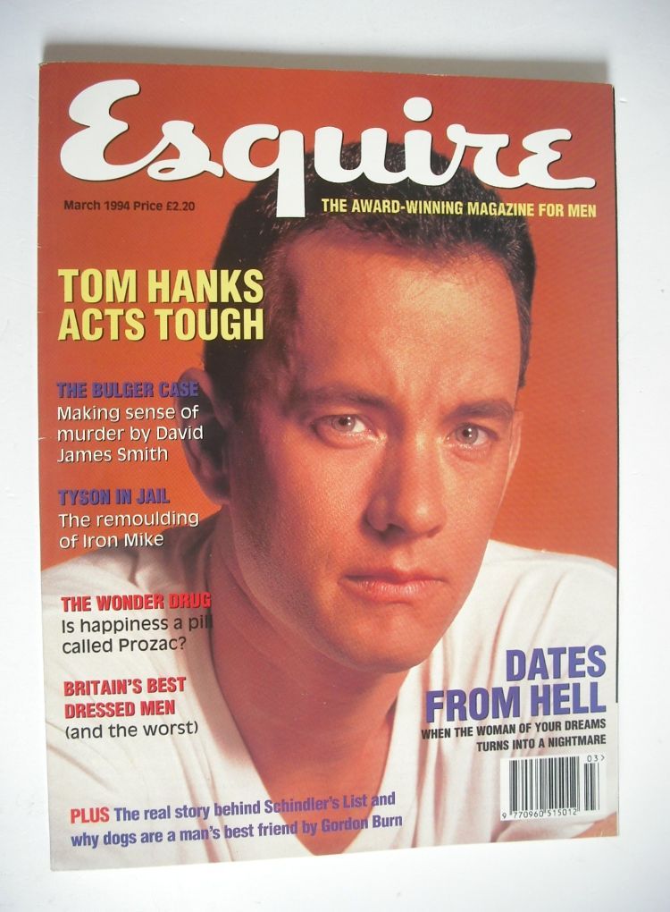 Esquire magazine - Tom Hanks cover (March 1994)