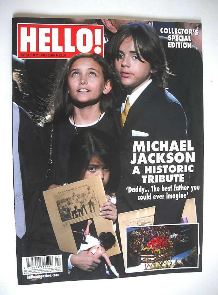 Hello! magazine - Prince Michael, Paris and Blanket cover (20 July 2009 - Issue 1081)