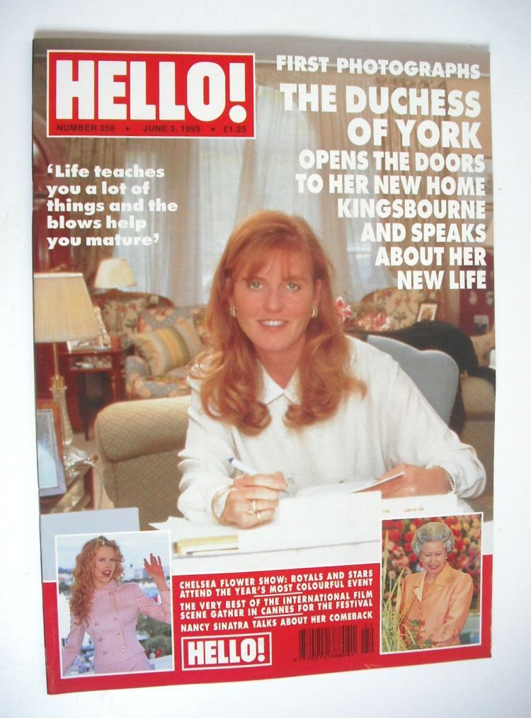 <!--1995-06-03-->Hello! magazine - The Duchess of York cover (3 June 1995 -