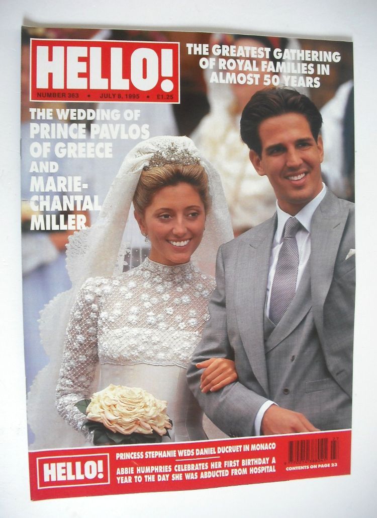 <!--1995-07-08-->Hello! magazine - Prince Pavlos and Marie-Chantal Miller c