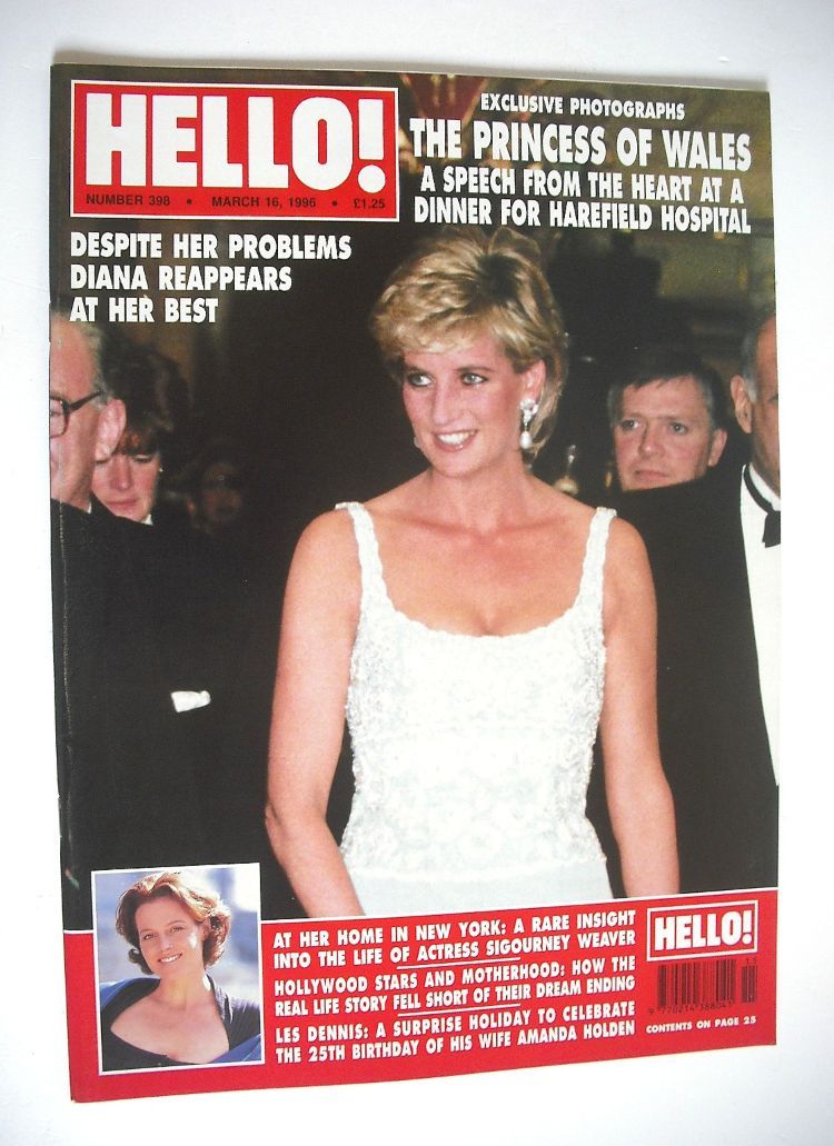 <!--1996-03-16-->Hello! magazine - Princess Diana cover (16 March 1996 - Is