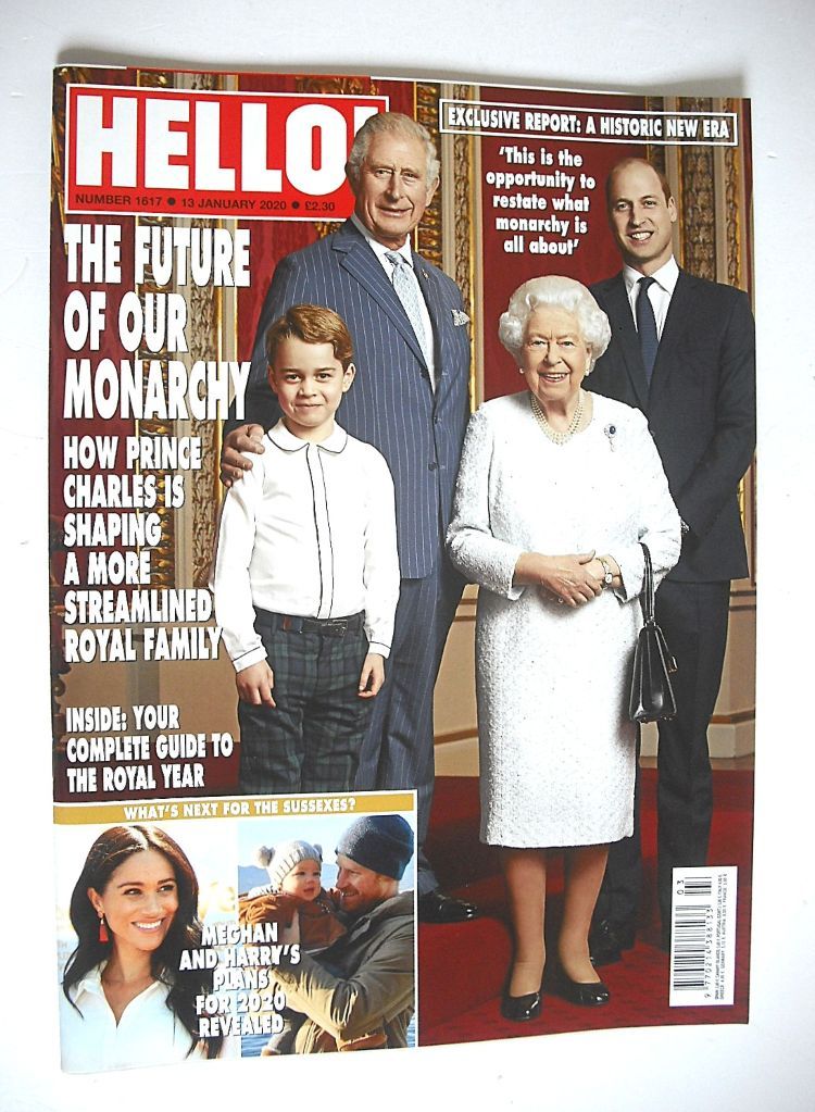 Hello! magazine - The Royals cover (13 January 2020 - Issue 1617)