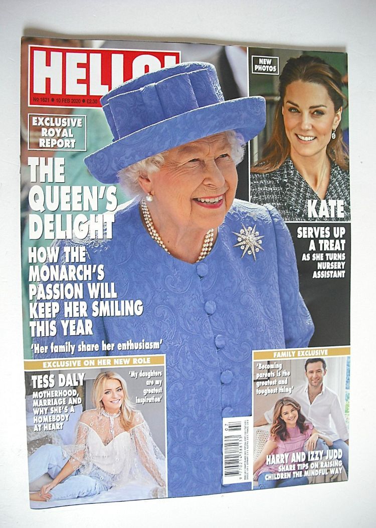 Hello! magazine - The Queen cover (10 February 2020 - Issue 1621)