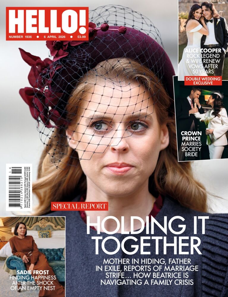 Hello! magazine - Princess Beatrice cover (6 April 2026 - Issue 1936)