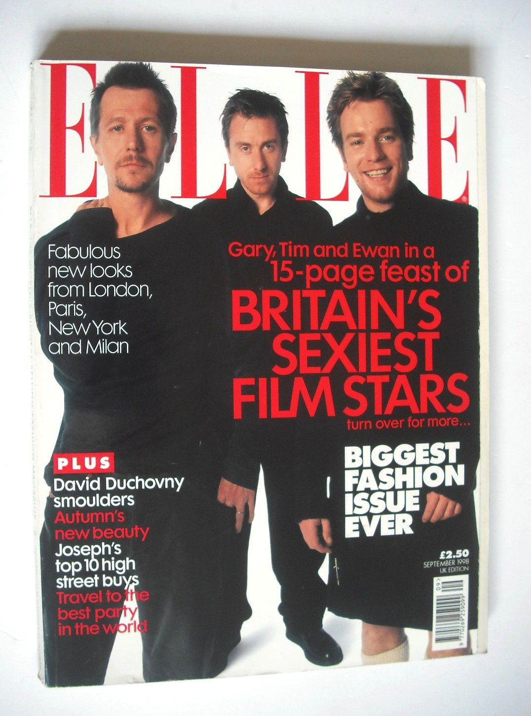 <!--1998-09-->British Elle magazine - September 1998 - Gary Oldman, Tim Rot
