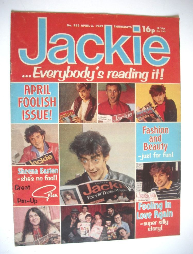 Jackie magazine - 3 April 1982 (Issue 952)