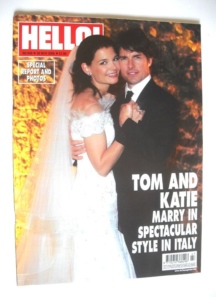 <!--2006-11-28-->Hello! magazine - Tom Cruise and Katie Holmes wedding cove