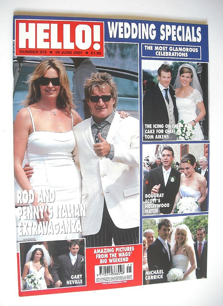 Hello! magazine - Wedding Specials cover (26 June 2007 - Issue 975)