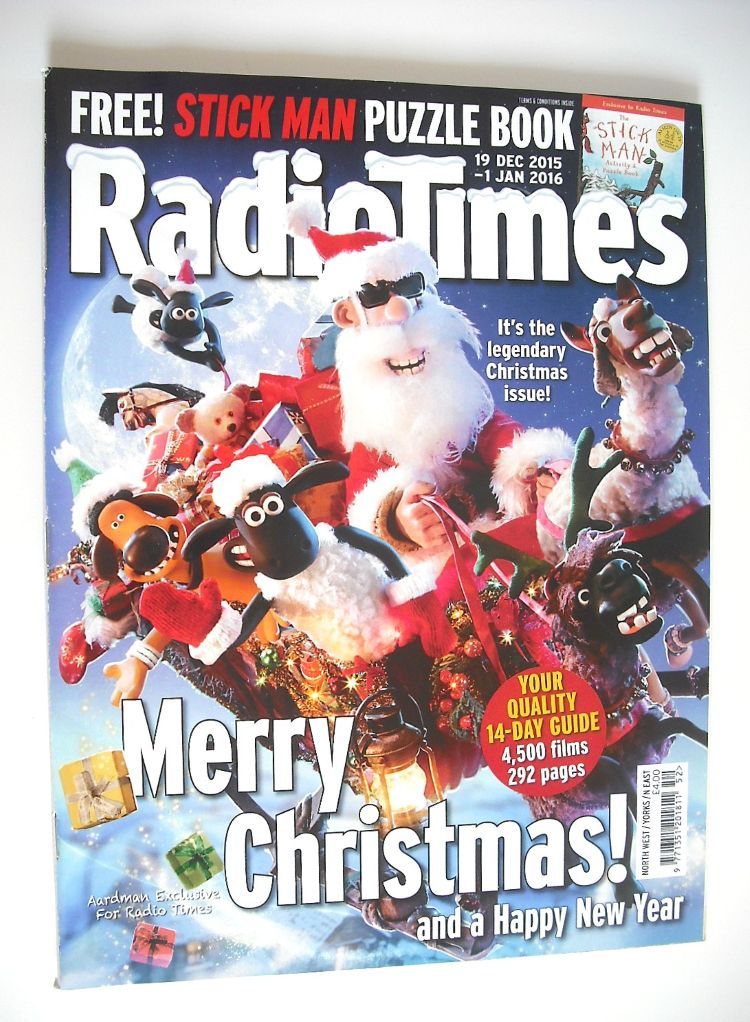 Radio Times magazine - Christmas Issue (19 December 2015 - 1 January 2016)